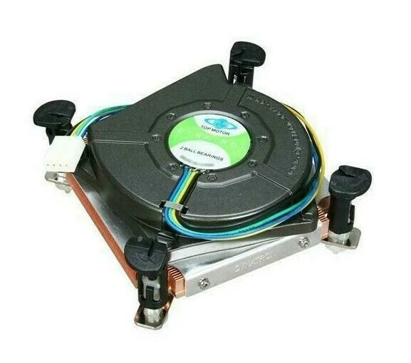 NEW Dynatron K2 75mm 2 Ball CPU Cooler for Intel LGA Socket 1151/1150/1155 /1156 - Image 1 of 3