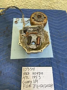 1982 Honda Atc 185S Stator And Fly Wheel Magneto Assembly 103 - Picture 1 of 14