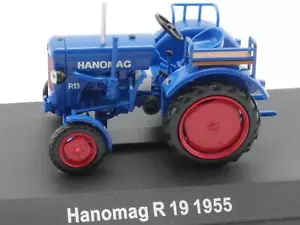 Hachette Hanomag R 19 1955 Tractors Collection #21 1:43 Mint! Boxed 1612-26-27 - Picture 1 of 7