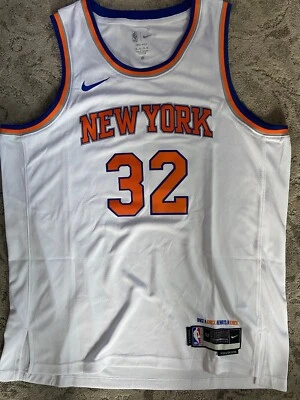 Karl Anthony Towns Knicks White NBA  Basketball Jersey Mens XL Size 52 - Image 1 of 2