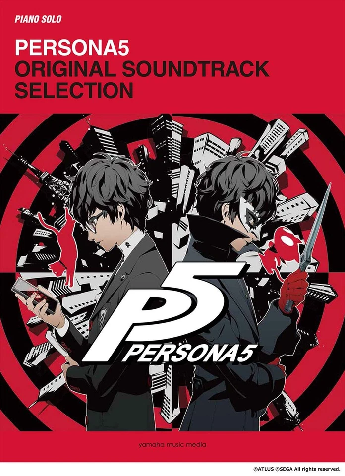 Piano Solo Sheet Music Book Persona5 Original Soundtrack Selection