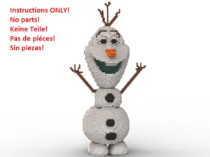 LEGO Olaf el muñeco de nieve sin usar, en caja, instrucciones SOLO SIN LADRILLOS - Imagen 1 de 6