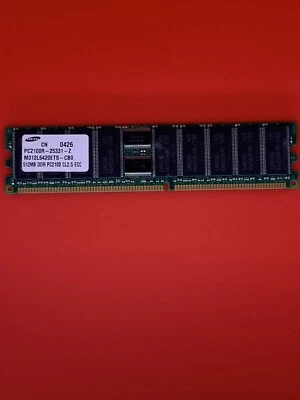 PC2100 Samsung 512MB DDR Memory Card - Image 1 of 2