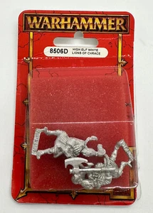 Warhammer Fantasy High Elf White Lions of Chrace 8506D *NIP* GW 1997 Metal - Picture 1 of 3