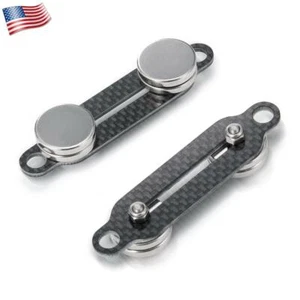 Per RC 1:10 Cingolato Auto Assiale SCX10II 90027 90028 Supporto Scocca Carrozzeria con Magnetico - Foto 1 di 10