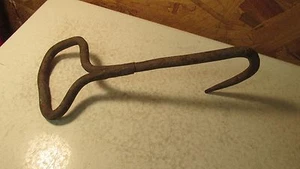 Antique Handmade Iron Hay Hook - Picture 1 of 1