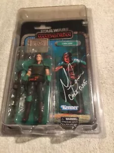 SIGNED Gina Carano Star Wars Black Series Cara Dune 6" Figure Kenner SEALED NEW - Picture 1 of 2