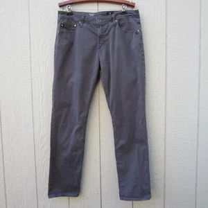 AG Adriano Goldschmied Jeans Uomo 36x32 The Everett Slim Dritto Grigio AG-40774 - Foto 1 di 21