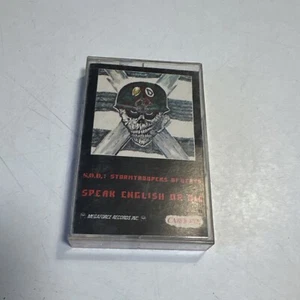 S.O.D. Stormtroopers Of Death "Speak English Or Die" Cassette Caroline Megaforce - Picture 1 of 5