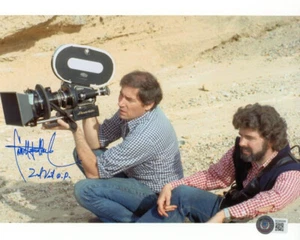 CARROLL BALLARD SIGNED 8x10 PHOTO SECOND UNIT DIRECTOR STAR WARS BECKETT BAS - Picture 1 of 2