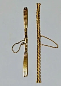 Vintage Women's Wristwatch Watch gold tone Band Lot of 2 - Picture 1 of 5