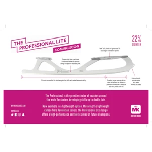 MK PROFESSIONAL LITE - ICE FIGURE SKATING BLADES - Picture 1 of 3