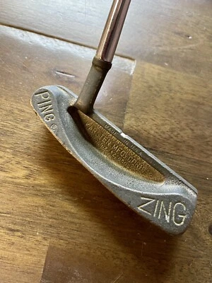 VINTAGE MANGANESE BRONZE PING ZING PUTTER 37” PHOENIX AZ. 85029 - Image 1 of 4