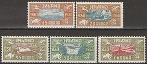 EDSROOM-17590 Iceland C4-C8 VLH 1930 Complete 1000 Yrs Parliament CV$240 - Picture 1 of 2