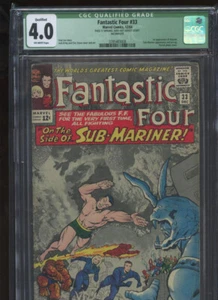 Fantastic Four #33 (12/64) Green - CGC 4.0 VG - Picture 1 of 3
