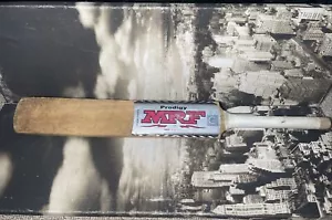 MRF Prodigy Cricket Bat Sachin Tendulkar Kashmir Willow Used 80cm vintage - Picture 1 of 10