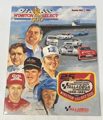 NASCAR official souvenir program Winston Select 500 1994 talladega iroc - Image 1 of 2