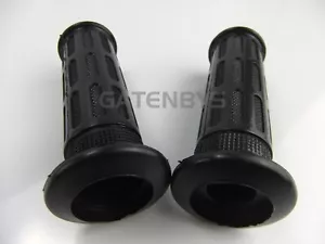 Handlebar Grips Black 110mm Fits Honda C90 C70 C50 C 50 70 90 SHORT - Picture 1 of 9