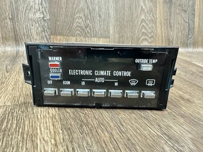 1980 1981 Cadillac Deville Seville Eldorado климат-контроль - деталь # 16016886 - Изображение 1 из 4