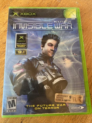 Deus Ex: Invisible War (Microsoft Xbox, 2003) Disc Is Mint - Image 1 of 4