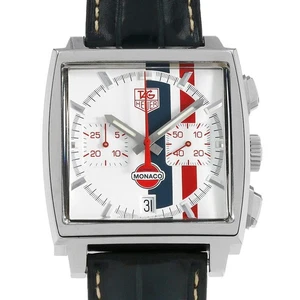 Tag Heuer Monaco Edición Limitada Esfera Blanca Automático CW2118.FC6207 - Imagen 1 de 6