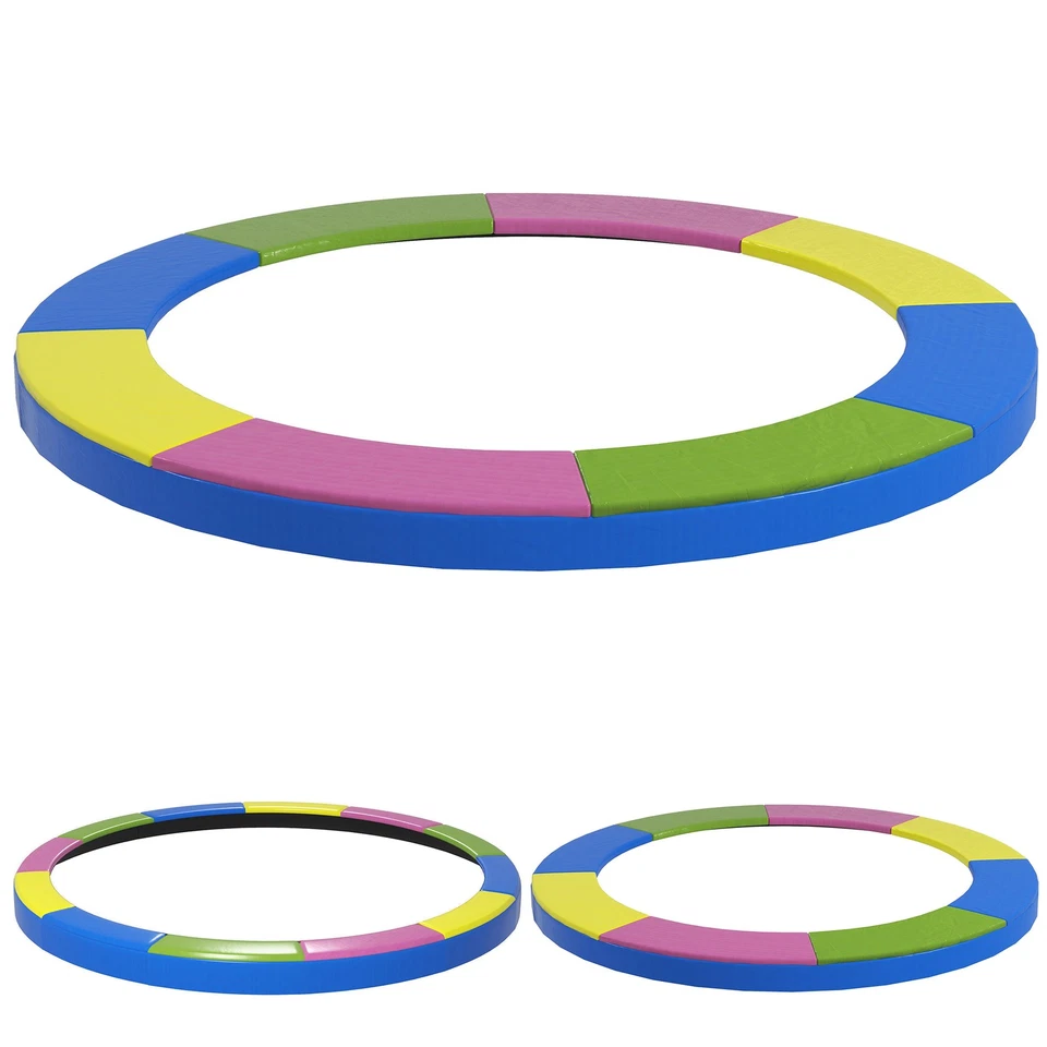 SPORTNOW Copertura Tappeto Elastico Pieghevole Portatile Multicolore - Immagine 1 di 1