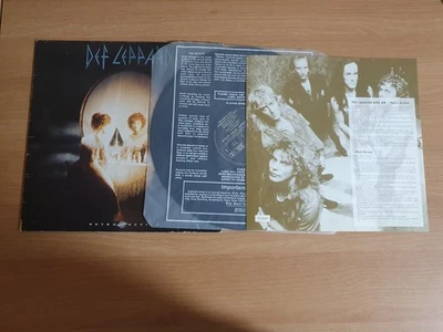 DEF LEPPARD - RETRO ACTIVE 1993 Korea Vinyl LP Insert - Image 1 of 4