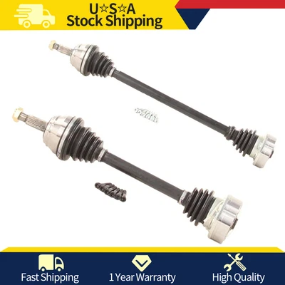 2x Eje delantero TrakMotive CV eje articulado para Volkswagen Cabriolet 1990 1989 1988 Foto 1 de 4