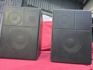 2 DDR RFT robuster Lautsprecherboxen Corona HI-FI-Dreiwegebox B9271 - Bild 1 von 17