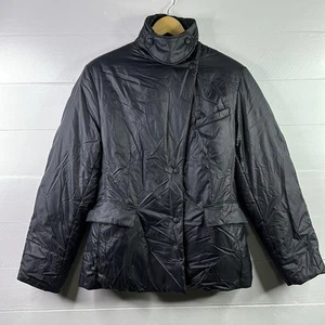 FILIPPA K Black Jolie Soft Sport Single Breasted Snap Button Size Small NEW - Picture 1 of 14