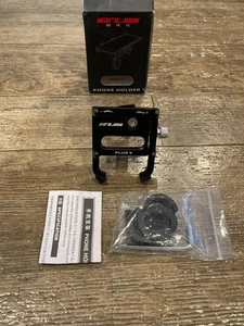 Support téléphone aluminium 2 GUB Plus 6 support guidon noir pour moto vélo - Photo 1 sur 11