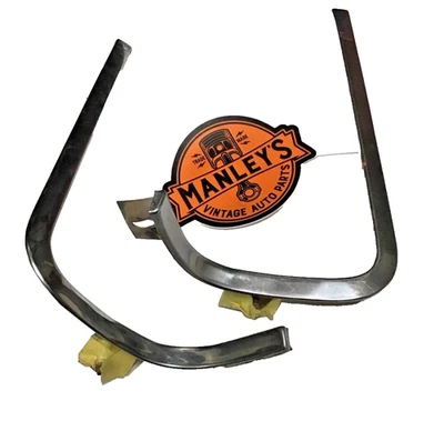 1966 Chrysler 300 fender head light trim USED - Image 1 of 4