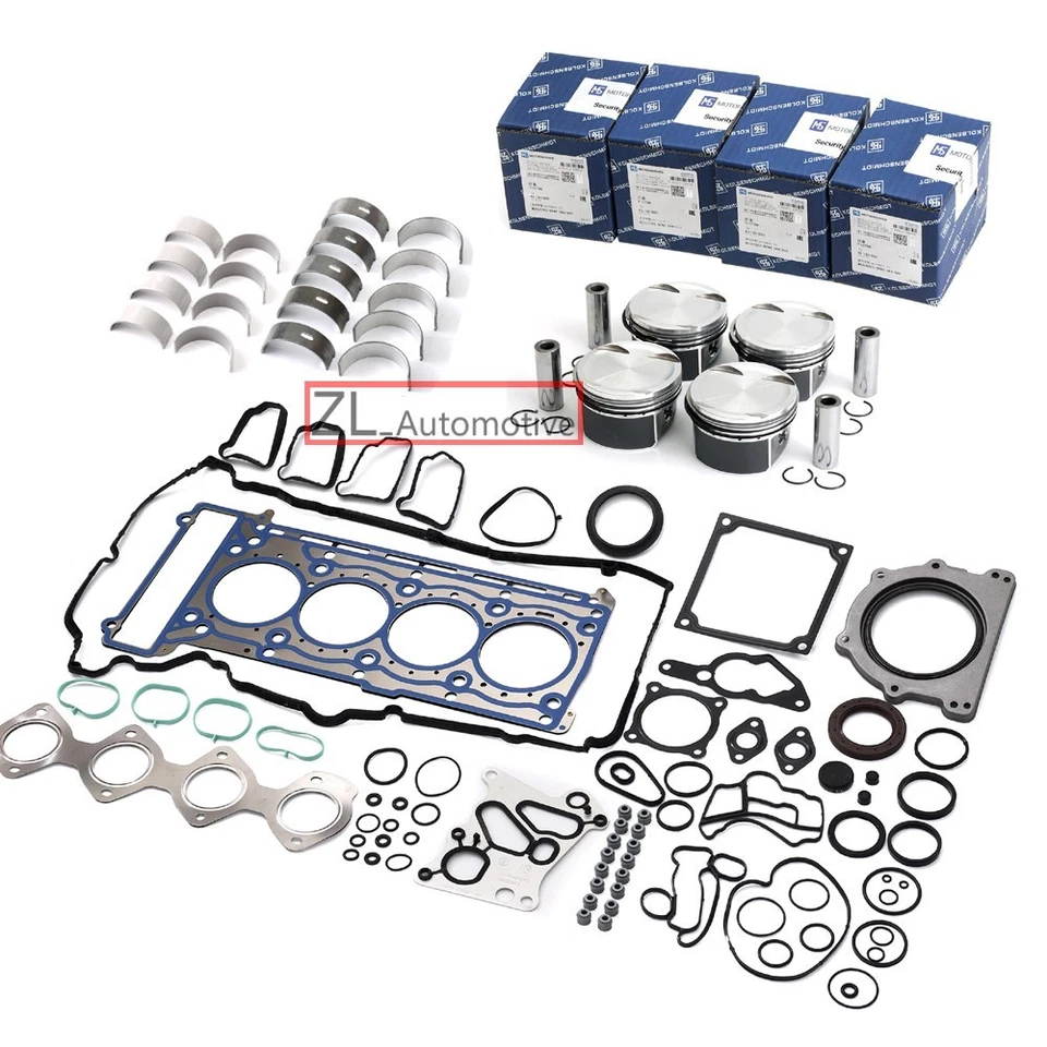 Motor Überholung Wiederaufbauen Kit für Mercedes-Benz C180K Kompressor M271 1,8 - Bild 1 von 4