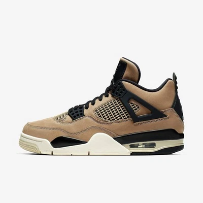 (Mujer) Zapatillas Air Jordan 4 Retro 'Mushroom' (2019) AQ9129-200 WMNS Adulto Foto 1 de 4