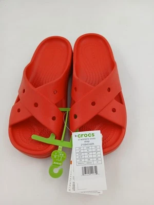 Crocs Zapatos con Correa Cruzada para Mujer Talla 8 Sandalias Confort Sin Cordones Nuevos Foto 1 de 4