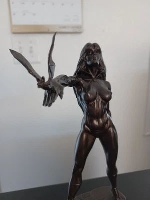 Graphitti Designs ~ Vampirella холодного литья фарфора статуэтка ~ #188 (400) отремонтированный - Изображение 1 из 4