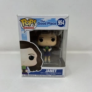 Funko Pop! Vinyl Figure The Good Place Janet #954 Box Damage READ - Picture 1 of 11