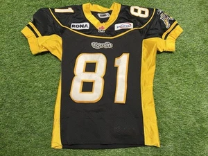 Camiseta de fútbol americano Chad Rempel Hamilton Tiger-Cats Reebok CFL 2008 talla 44 - Imagen 1 de 3