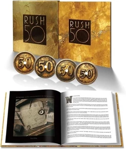 RUSH 50 Deluxe Edition SHM-CD 4-Disc Set Include deluxe booklet New Unopened - Picture 1 of 24