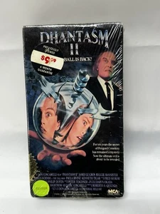 Rare Phantasm 2 MCA Factory Sealed VHS 80s Slasher II Vtg👌 - Picture 1 of 3