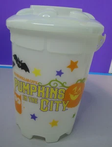 Silver Dollar City Bucket Pumpkin Nights Glow In The Dark Halloween Popcorn SDC - Bild 1 von 12