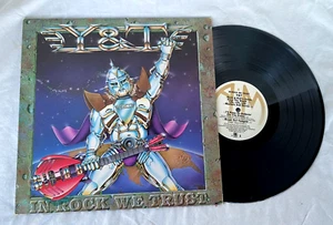 *Y&T In Rock We Trust Original 1984 A&M Lp EX- Great Copy - Picture 1 of 4