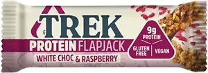 Trek White Choc & Raspberry Flapjack 50g-16 Pack - Picture 1 of 1