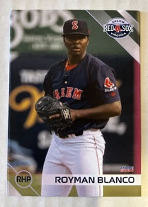2024 Salem Red Sox Royman Blanco Red Sox RC Rookie Minor Baseball Card VZ - Picture 1 of 1