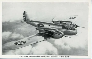 Postal Ejército de EE. UU. Avión de Persecución en Campana de Vuelo XFM-1 De Colección Sin Publicar - Imagen 1 de 2