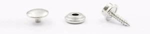 10 sets  316 ASIN Stainless Steel Snap Fastener Kit for Boat Canvas Screw Press  - Bild 1 von 2