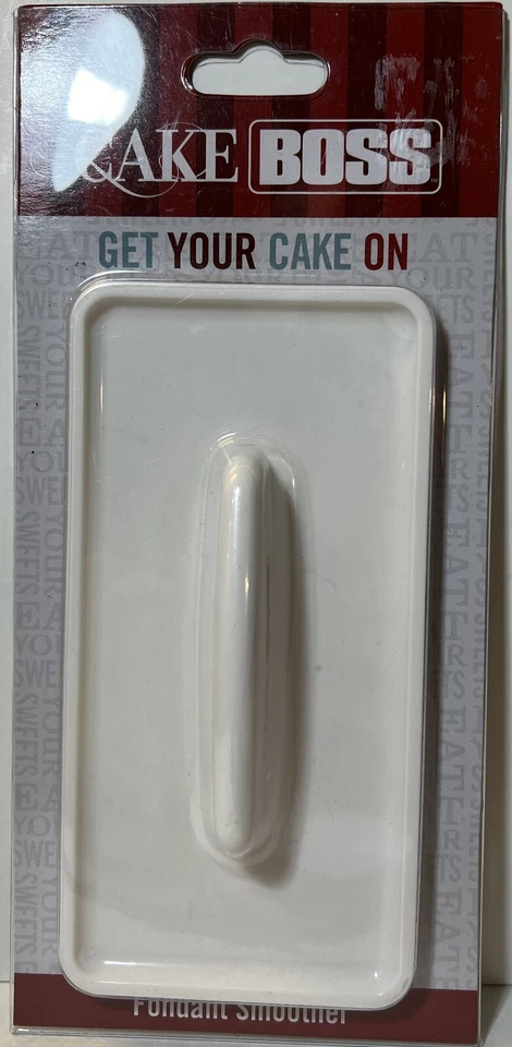 Cake Boss Decorating Tools Plastic Fondant Smoother Cream