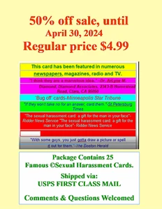 ©Sexual Harassment Prevention Cards - Picture 1 of 8