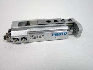 FESTO DGSL-4-10-EA MINI SLIDE 570158 4MM PISTON 10MM STROKE - Picture 1 of 3