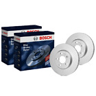 Bosch Front Brake Rotors Fit Ds (Citroen) Ds4 B75 2L Ahw 2015 - On